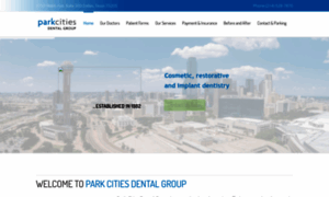 Parkcitiesdentalgroup.com thumbnail