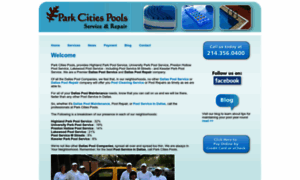 Parkcitiespools.com thumbnail