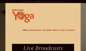 Parkcitiesyoga.com thumbnail