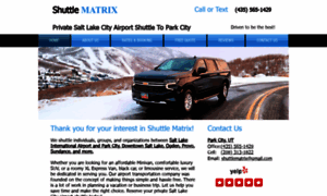 Parkcityairportshuttle-matrix.com thumbnail