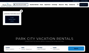 Parkcityvacationrentals.com thumbnail