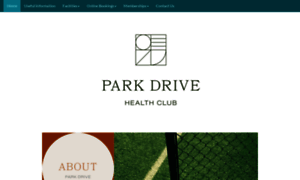 Parkdrivehealthclub.co.uk thumbnail