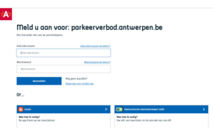Parkeerverbod.antwerpen.be thumbnail