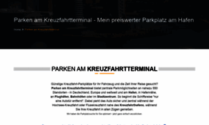 Parken-am-kreuzfahrtterminal.de thumbnail