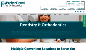 Parkerdentalandortho.com thumbnail