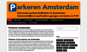 Parkerenamsterdam.eu thumbnail