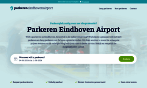 Parkereneindhovenairport.nl thumbnail