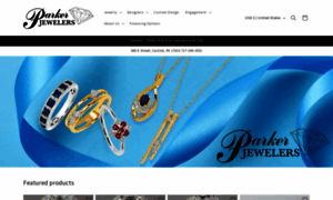 Parkerjewelers.com thumbnail