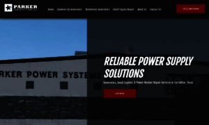 Parkerpowergenerators.com thumbnail