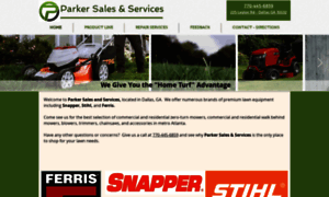 Parkersalesandservices.com thumbnail