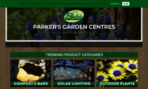 Parkersgardencentre.com thumbnail