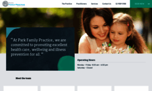 Parkfamilypractice.com.au thumbnail