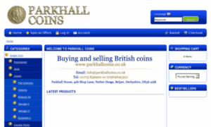 Parkhallcoins.co.uk thumbnail