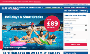 Parkholidaysuk.com thumbnail