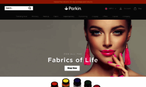 Parkinfabrics.co.uk thumbnail