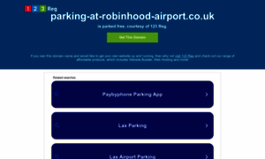 Parking-at-robinhood-airport.co.uk thumbnail