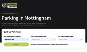 Parking.nottinghamcity.gov.uk thumbnail