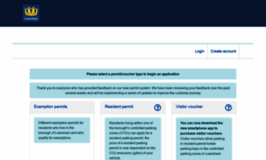 Parkingpermits.lewisham.gov.uk thumbnail