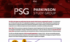 Parkinson-study-group.org thumbnail