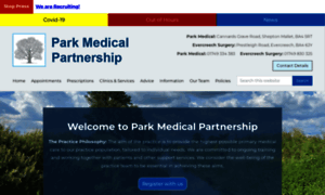 Parkmedicalpractice.nhs.uk thumbnail