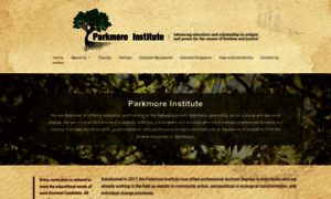 Parkmoreinstitute.org thumbnail