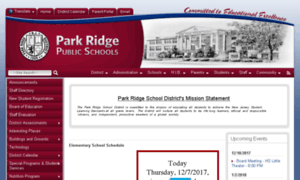 Parkridge.schoolfusion.us thumbnail