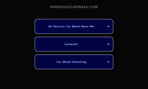 Parkroadcarwash.com thumbnail