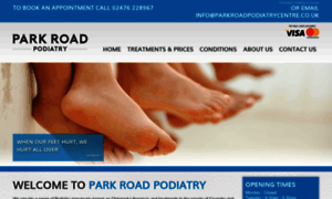 Parkroadpodiatrycentre.co.uk thumbnail