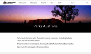 Parksaustralia.gov.au thumbnail