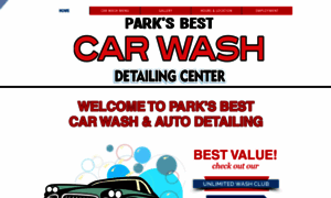 Parksbestcarwash.com thumbnail