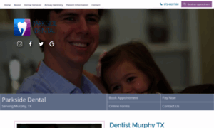 Parksidedentaltx.com thumbnail