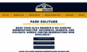 Parksolitude.com thumbnail