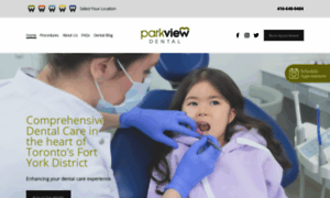 Parkviewdentaltoronto.com thumbnail