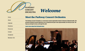 Parkwayconcertorchestra.org thumbnail