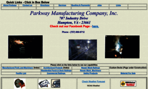 Parkwaymfg.com thumbnail