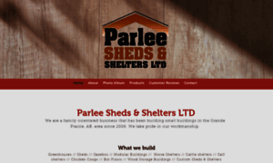 Parleeshedsandshelters.com thumbnail