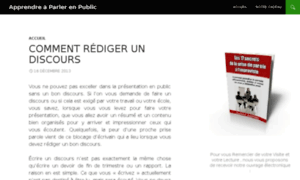 Parler-en-public.whats-news-editions.com thumbnail