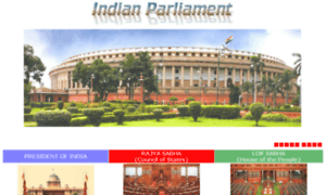 Parliamentofindia.gov.in thumbnail