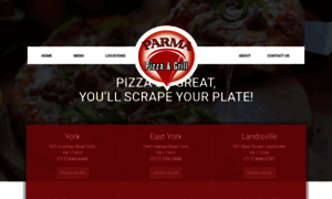 Parmapizzaandgrill.com thumbnail