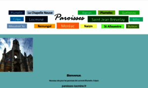 Paroisses-locmine-saintjeanbrevelay.fr thumbnail