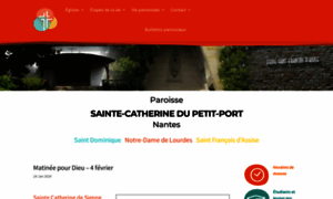 Paroissestecatherinedupetitport-nantes.fr thumbnail