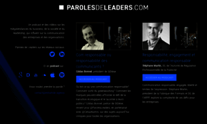 Parolesdeleaders.com thumbnail