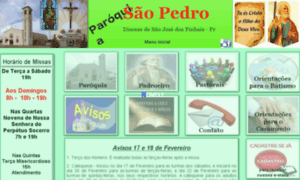 Paroquiasaopedrosjp.com.br thumbnail