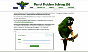 Parrotproblemsolving101.com thumbnail