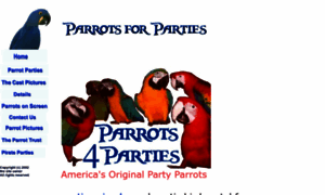 Parrots4parties.com thumbnail