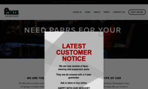 Parrsmotorspares.co.uk thumbnail