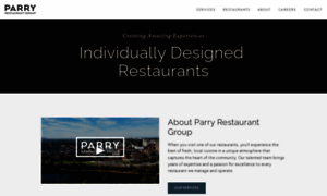 Parryrestaurantgroup.com thumbnail