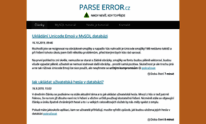 Parse-error.cz thumbnail