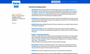 Parseopensource.github.io thumbnail