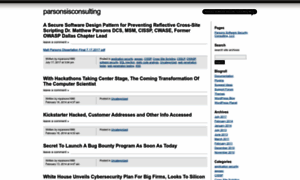 Parsonsisconsulting.wordpress.com thumbnail